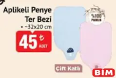 BABYCO APLİKELİ PENYE TER BEZİ